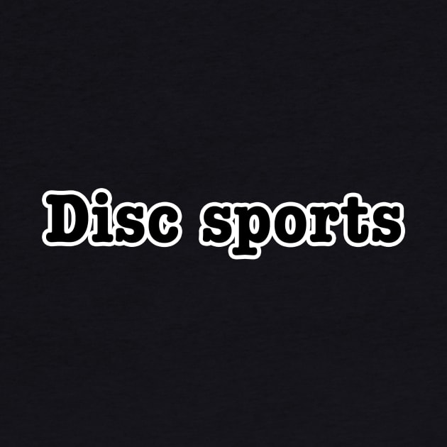 Disc sports by lenn